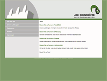 Tablet Screenshot of bau-grundhoefer.de